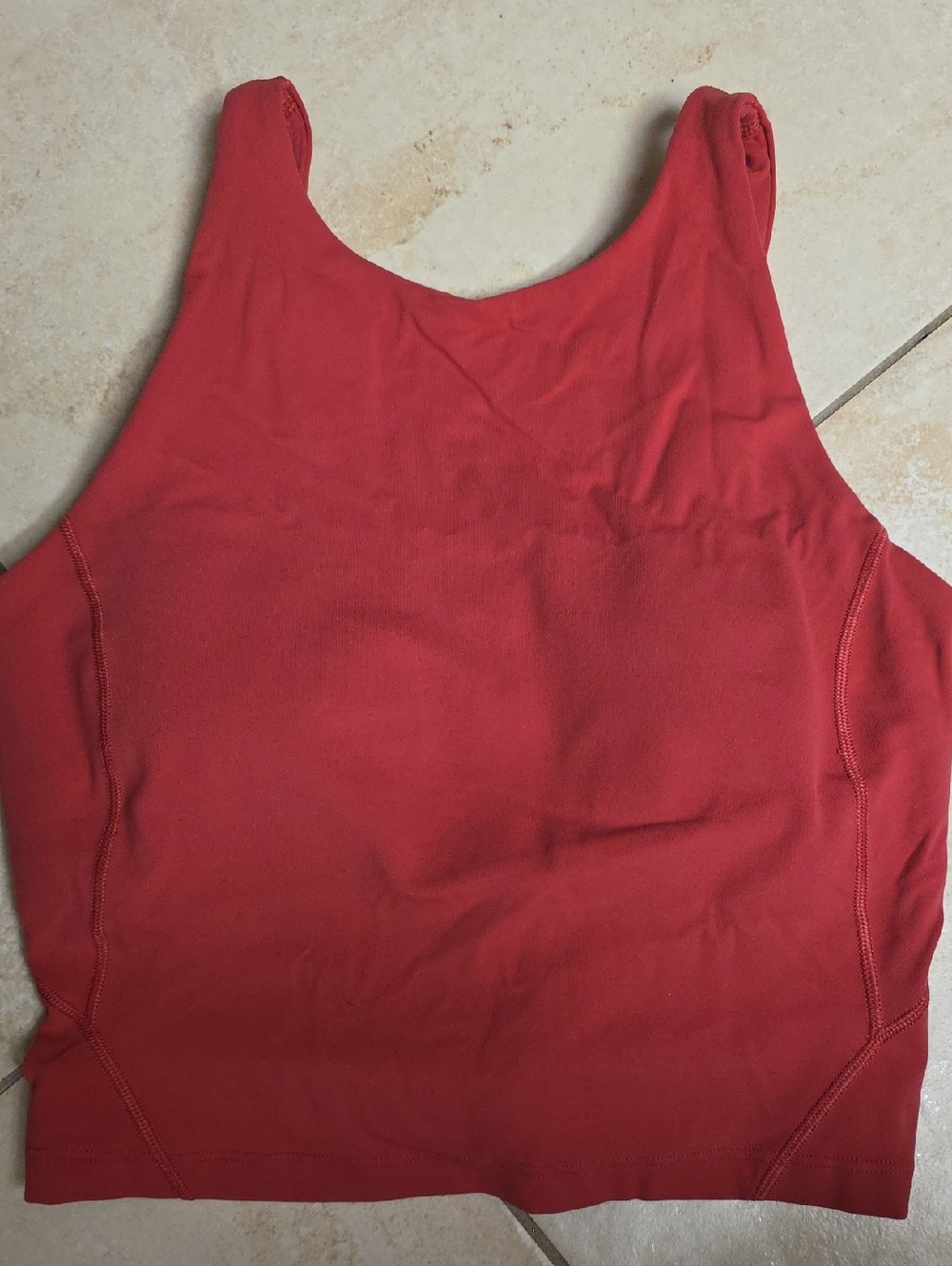 lululemon athletica Crimson Scoop-Neck Bodysuit